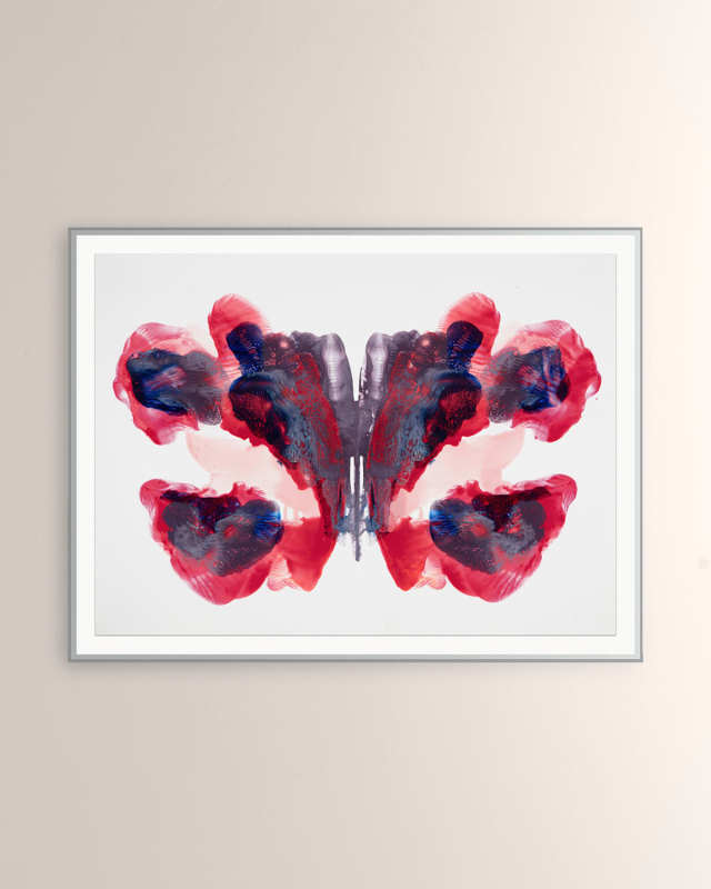 "Pink Butterfly" Framed Giclee by Kim Whiteside